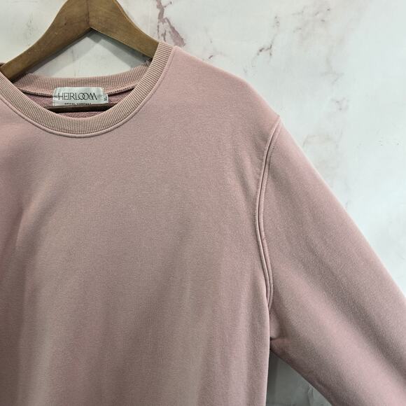 Heirloom Bridal Sweatshirt Womens XL Pink Pullover Crewneck Here Comes The Bride - Picture 11 of 12